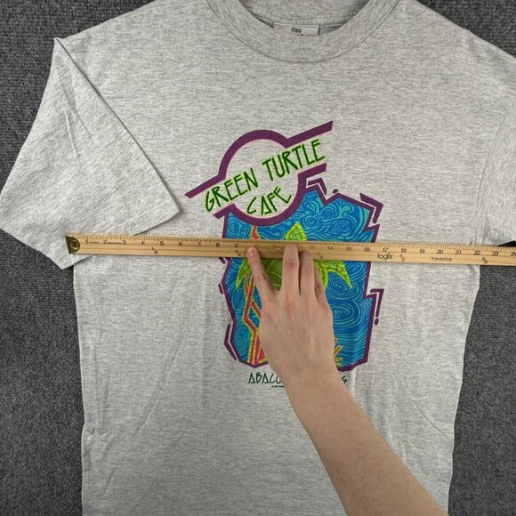 VTG 1989 Bahamas T-shirt XL Tropical USA Made Graphic Turtle Travel Vacation - Picture 5 of 15
